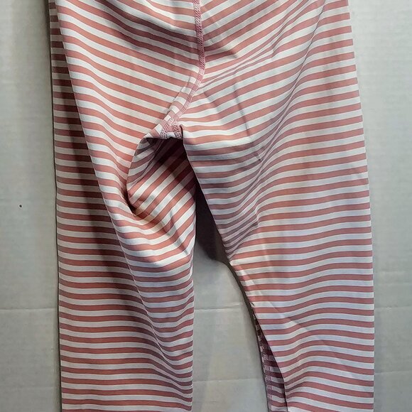 DYI BIONIC EDGE LEGGINGS ROSE/WHITE STRIPE SX XS 26" INSEAM - Picture 3 of 5
